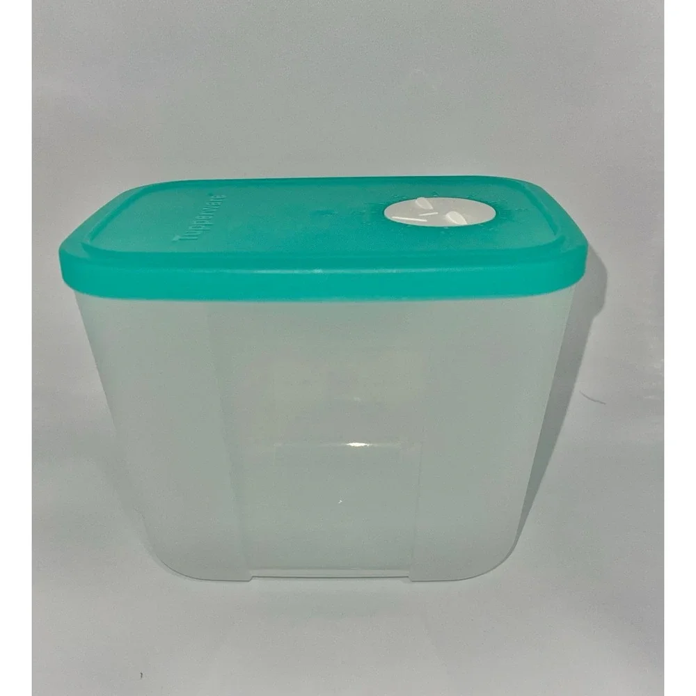 Tupperware #4164 Clear/green Refrigerator/Freezer‎ Mate Date Dial 4 cup